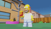 Homer Simpson as he appears in LEGO Dimensions.