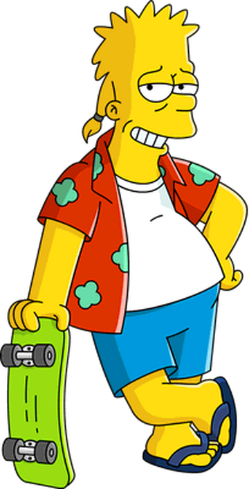 Supreme Bart Simpson “Swag” Skateboard Sticker Decal