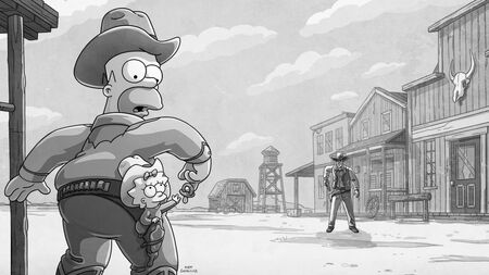 Simpsonowie vs. Gunsmoke