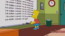 Black-eyed Please Chalkboard Gag