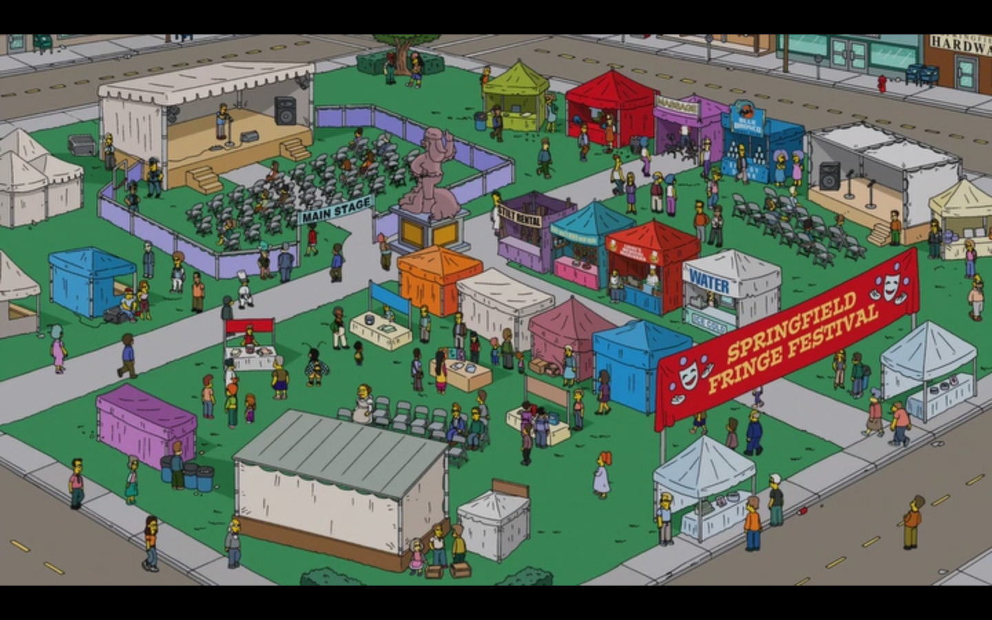 Springfield Fringe Festival | Simpsons Wiki | Fandom