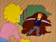 S6E19 Hugh lying in a pile of manure