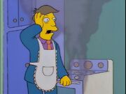 "Oh, egads! My roast is ruined!"