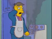 "Oh, egads! My roast is ruined!"