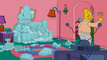 Ice Sculpture Couch Gag