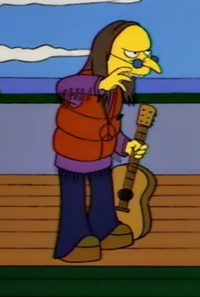Mr. Burns Hippie