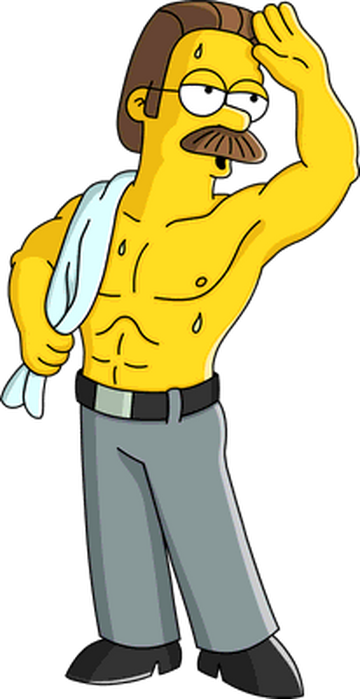 Shirtless Drawn Cartoon Boys: Homer Simpson in Briefs