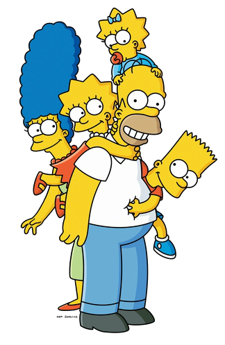 the simpsons family characters