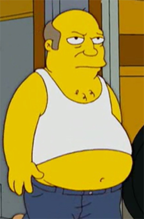 Buttcrack Barry, Wikisimpsons