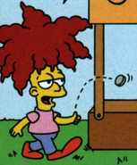 Sideshow Bob as a young boy