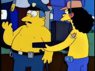 Wiggum auditioning for a play