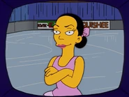 Michelle Kwan's reaction