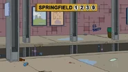 Springfield Subway Station couch gag