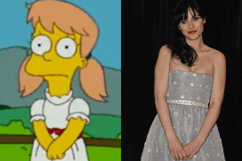 Zooey simpsons.gif
