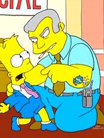 simpsons marge mma manager thats my son