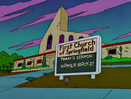 Today's Sermon: Homer Rocks!