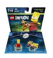 Lego Dimensions The Simpsons Bart Fun Pack