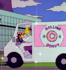 Rolling Donut (1980 flashback)
