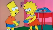 ...but Bart and Lisa already help themselves to Marge's purse.