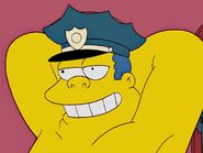 Wiggum is happy