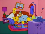 Sleeping Grampa couch gag
