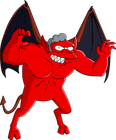 Moe-looking Satan (first appearance)