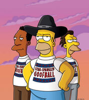Homer, Lenny, and Carl