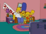 22 Seasons Banner couch gag