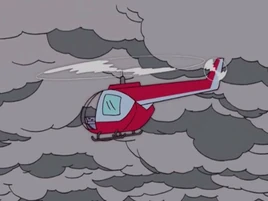 Barney's helicopter