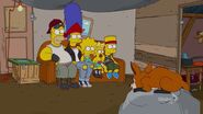 The Outlands couch gag seen during "At Long Last Leave 500th Episode" (Part 2)