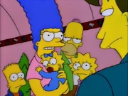 Maggie missing a spike of hair