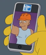 Another possible steel worker, a young man with an earring