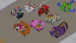 Wacky Races Couch Gag