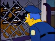 Wiggum with his police dogs