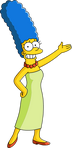 Marge's current artwork after Maggie became a separate character in the Tapped Out Winter 2015 event