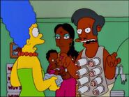 Apu struggling to take care of his octuplets