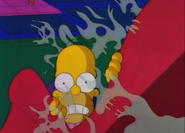 Homer was terrified