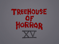 Treehouse of Horror XV - Title Card