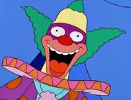 Krusty as ClownFace