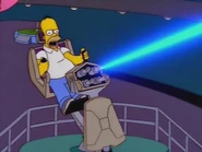 Homer rides the Let's Make A Baby