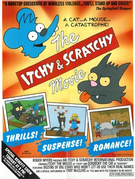 Itchy and Scratchy Movie Poster