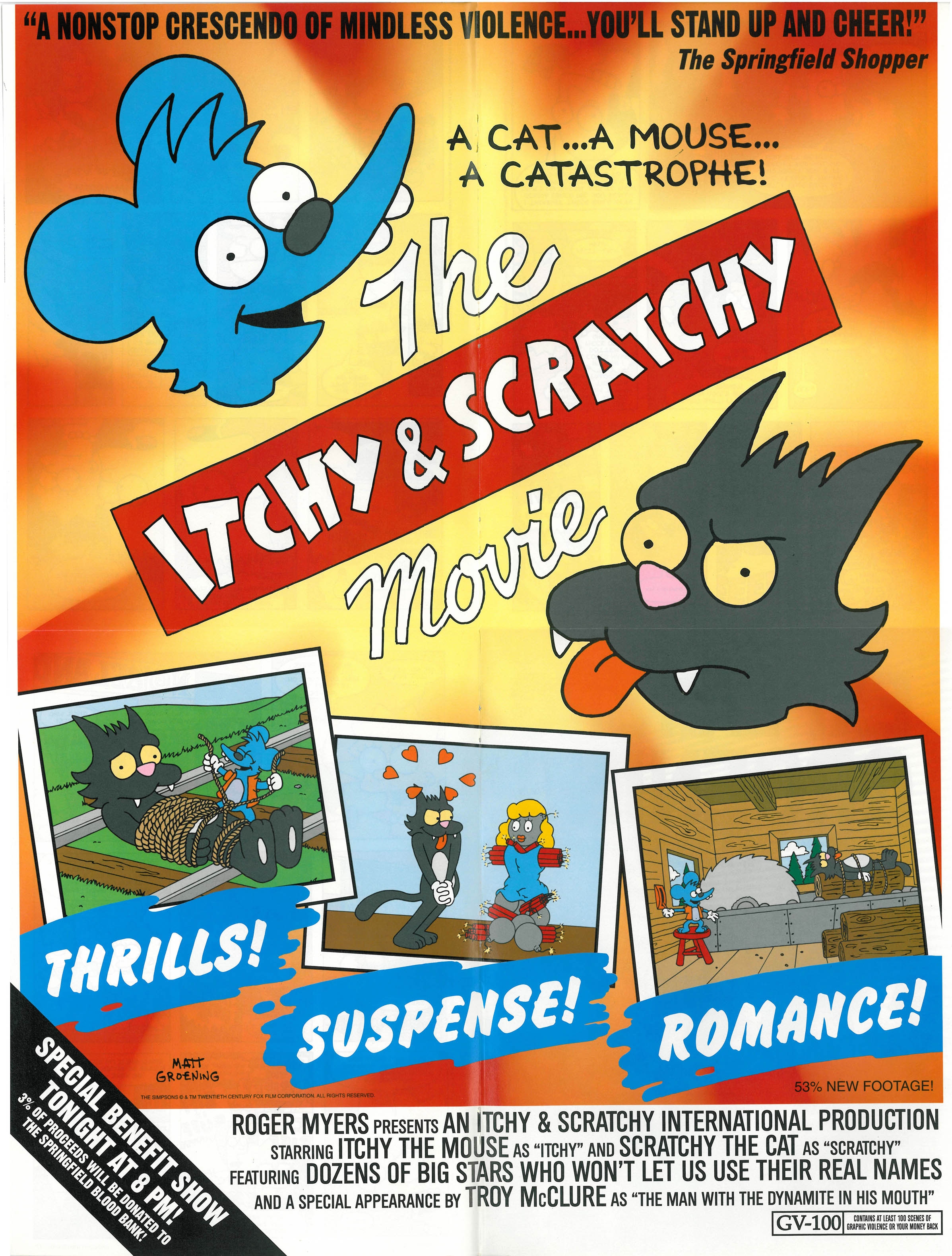 The Itchy Scratchy Movie Simpsons Wiki Fandom