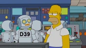 Simp Homer With Robot 01142118