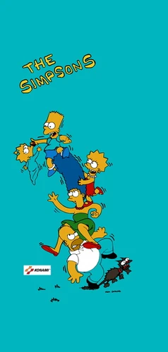 Snowball as she appears in The Simpsons Arcade Game. Screeching in agony.