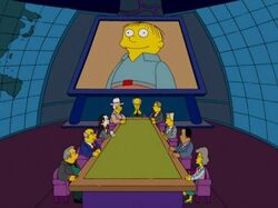 Simpsons Republican Meeting