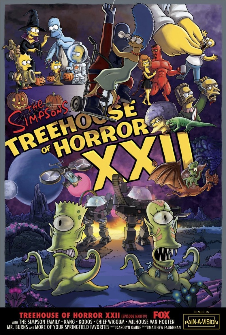 Treehouse of Horror XXII | Simpsons Wiki | Fandom