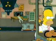 Homer at work.
