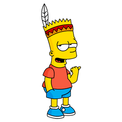 View full size Sadbart Thesimpsons Art Sorry Sorrow - Bart Simpson