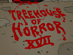 Treehouse of Horror XVII - Title Card