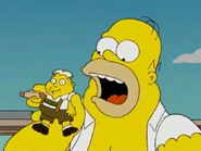 Uter gets eaten by Homer